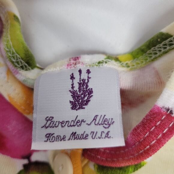 LAVENDER ALLEY two piece floral short sleeve top and skirt skort set 24m/2T - Picture 3 of 9